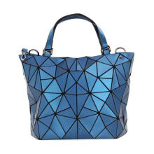 Wholesale Geometric Women Hand Bags Ladies Handbags Mobile Phone Shoulder Bag Crossbody PU Leather Plastic Tote for Women